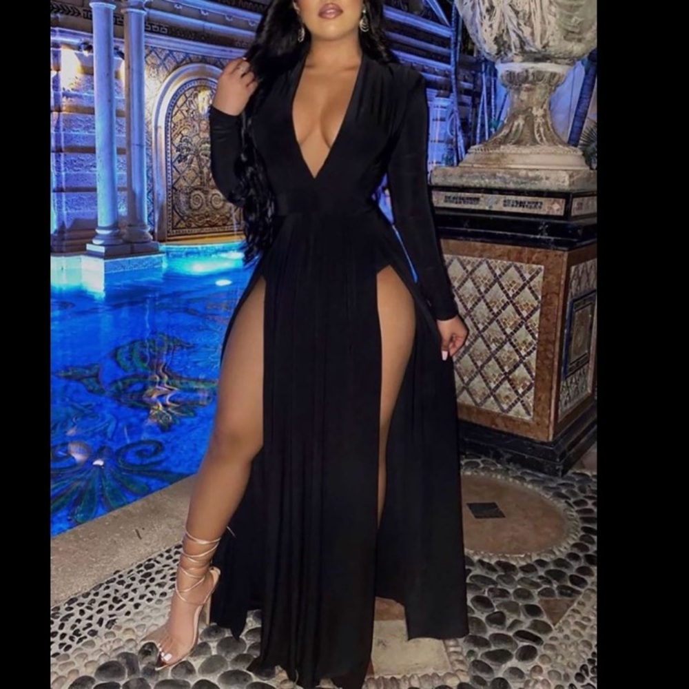 Fashion Nova Maxi Dress L